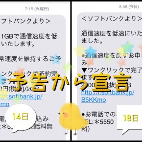 速度制限　7GBの壁