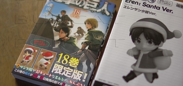 進撃の巨人 18 限定版 サンタ服ねんぷち 進撃の巨人 18 限定版 サンタ服ねんぷち