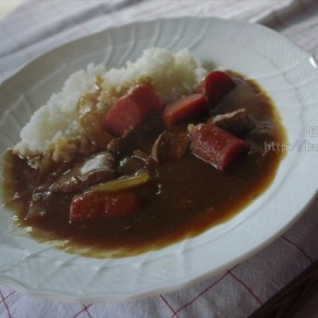 ジャガイモ抜きのカレーは