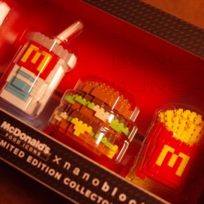 nanoblockとマクドナルドの限定コラボ