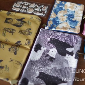 リンネルを買ったのはネコ柄ポーチ目当て