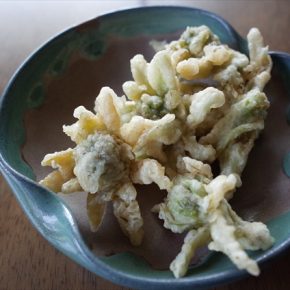早春の味 ふきのとうの天ぷら